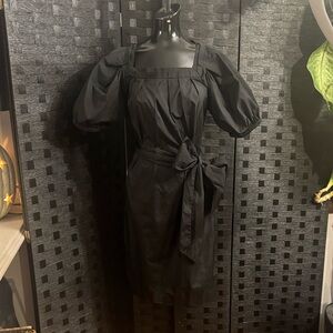 BCBG Maxazria Dress Cocktail Holiday Party Black Sz M